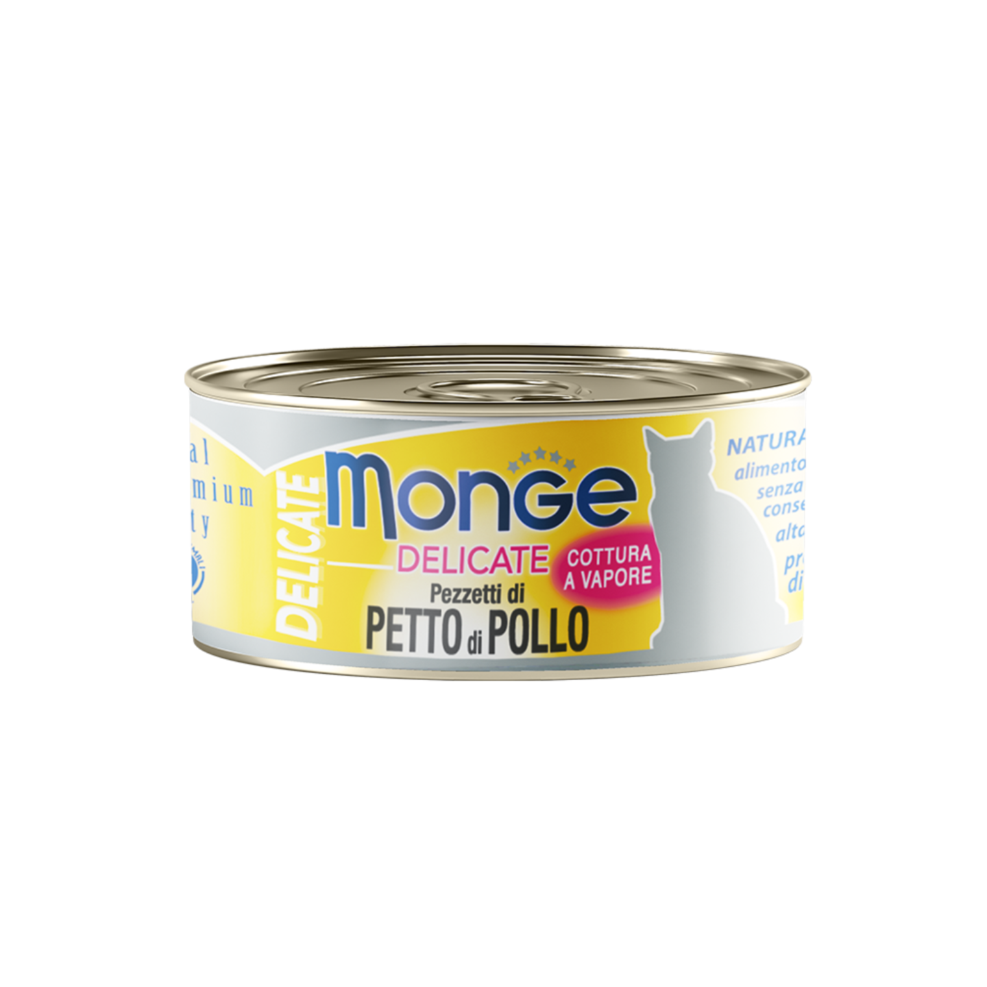 [24 Cans] Monge Delicate Chicken Breast Flakes 80g