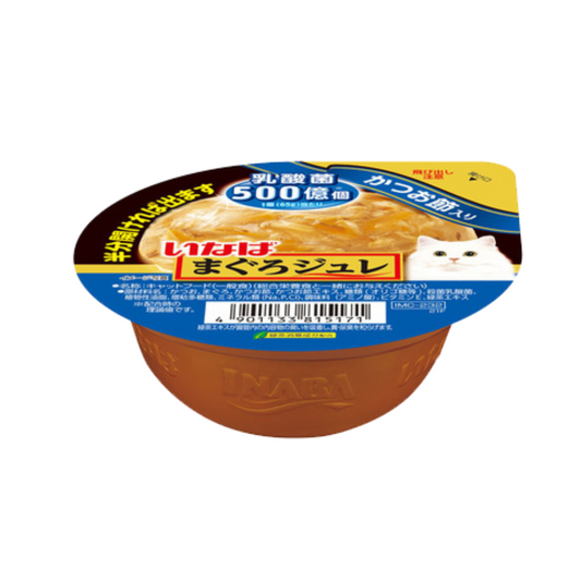 [6 Cups] Ciao Cup Soft Jelly Tuna Flake and Dried Bonito With Lactic Acid Bacteria 65g (CII232)